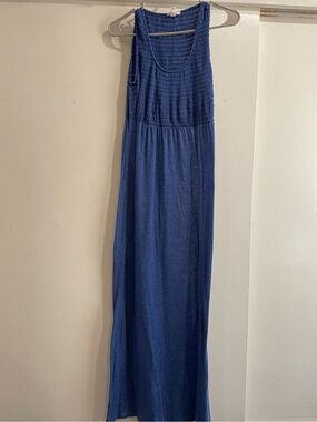 Soft Joie Blue Maxi Tank Dress